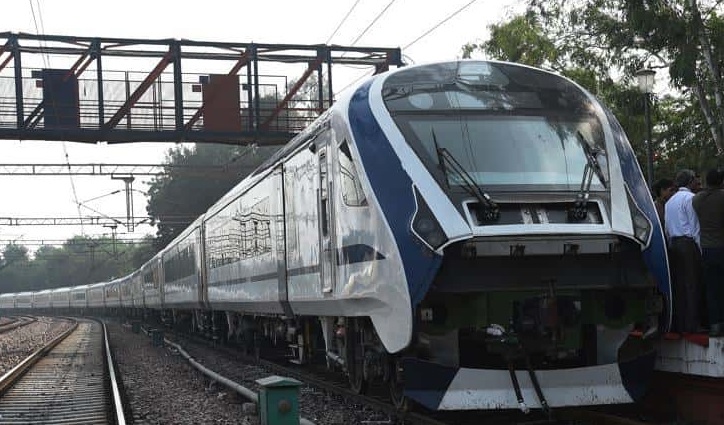First Engine-Less Train18 renamed as  Vande Bharat Express