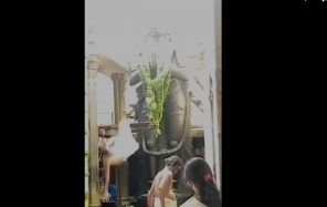Priest died who fallen down unexpectedly in famous temple