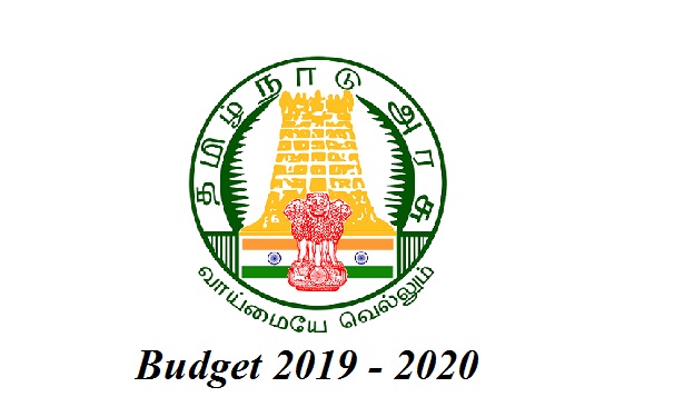 Tamilnadu Budget for the year 2019-20