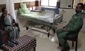 Nirmala Sitharaman met Wing Commander Abhinandan at a hospital in Delhi
