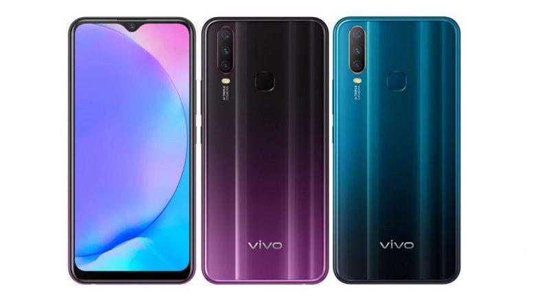 Vivo Y17 smartphone with Triple Rear AI Cameras