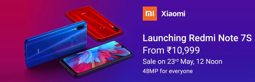 Redmi Note 7S launched in India